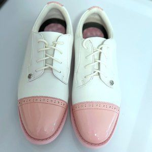 G/FORE Pink Women’s Cap Toe Gallivanter 9.5